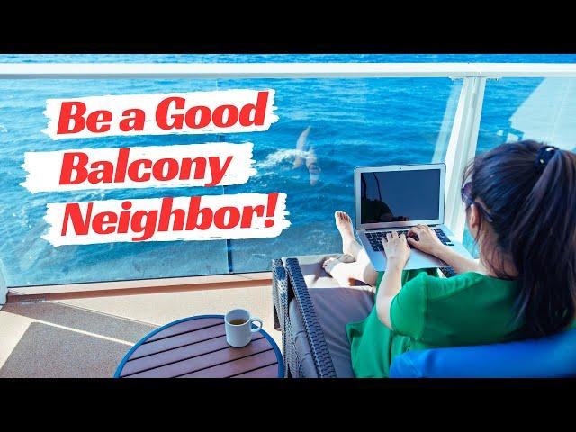 Be a Good Neighbor!