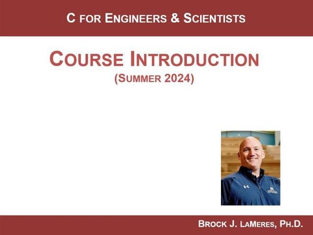 CSCI 109 - Course Introduction (Summer 2024)