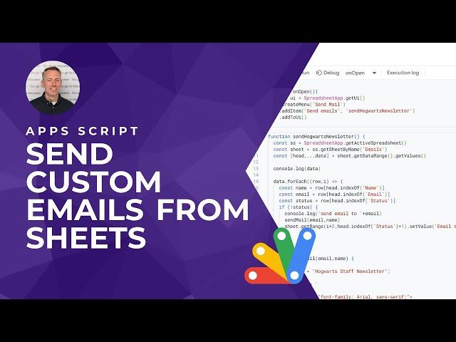 Automate Your Emails with Apps Script: Send Personalised Emails from Google Sheets