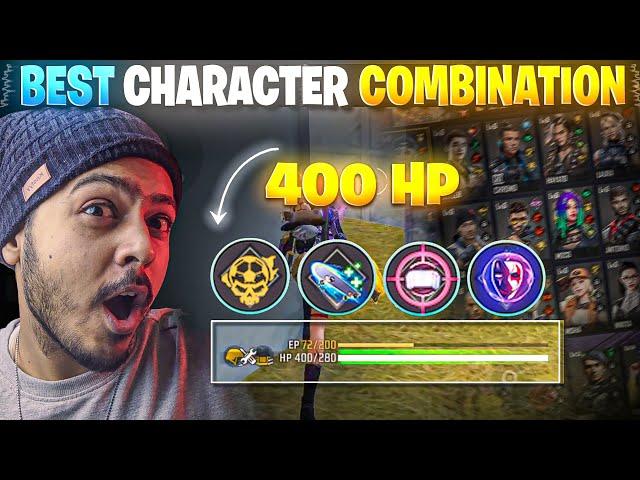 AFTER UPDATE ( BEST CHARACTER COMBINATION)  || FREE FIRE BR & CS COMBINATION