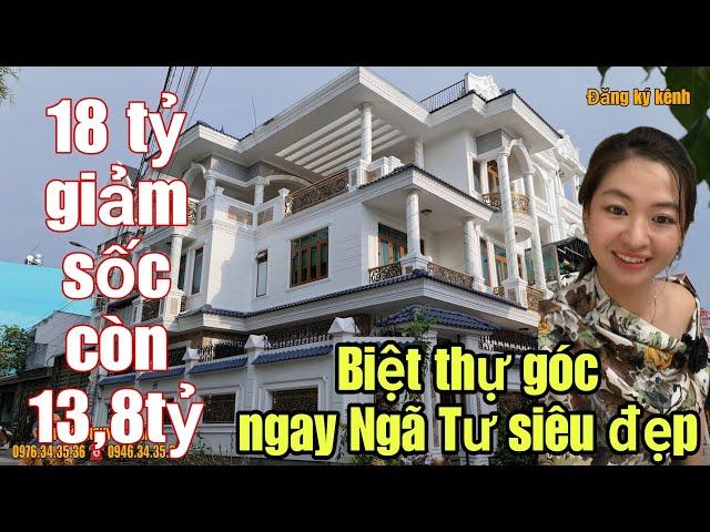 bán biệt thự quận 12, gia chủ xuất cảnh đi mỹ, cần bán gấp  giảm sốc từ 18 tỷ xuống còn 13,8tỷ