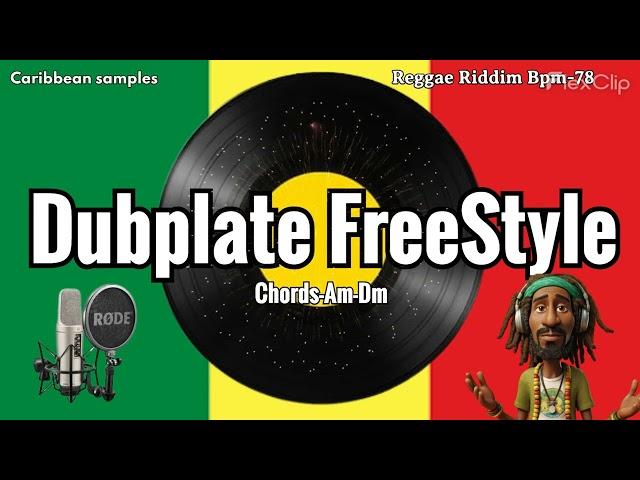 {FREE} Dubplate Freestyle - Reggae Type Beat 2024 Instrumental {BEAT Bpm 78} ️  