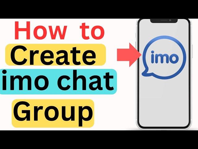 how to create group in imo | how to make imo group | how to create chat group in imo