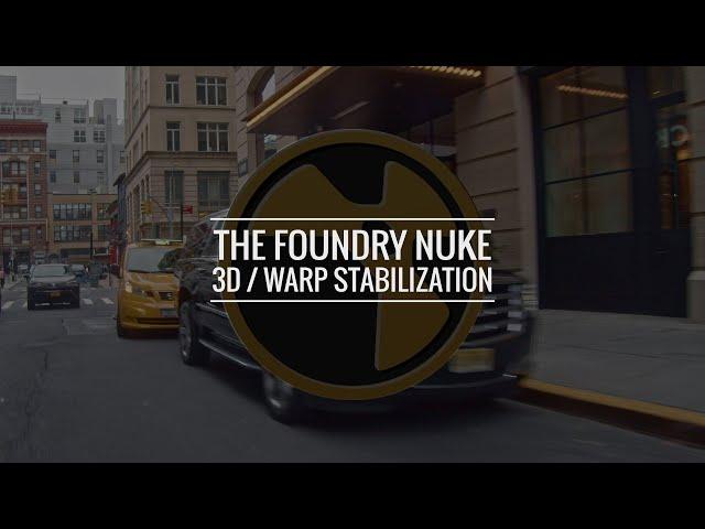 The Foundry Nuke: 3D / Warp Stabilization