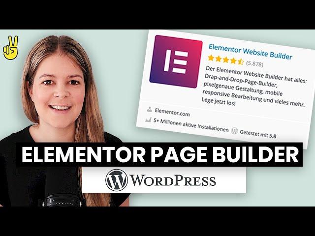 Elementor Page Builder Tutorial deutsch  WordPress Anleitung