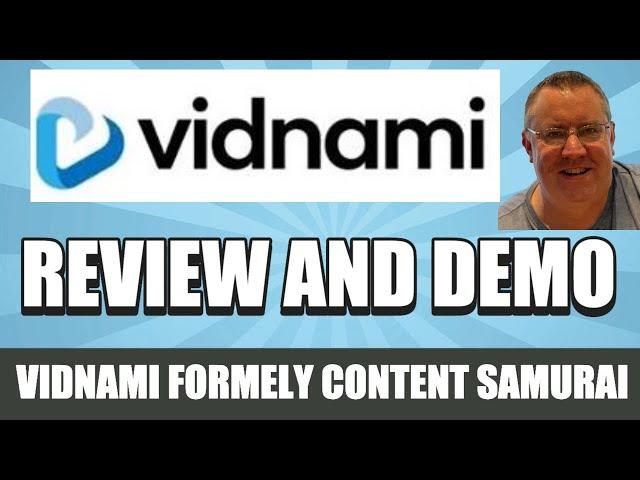 Vidnami Review and Full Demo - 25% Discount