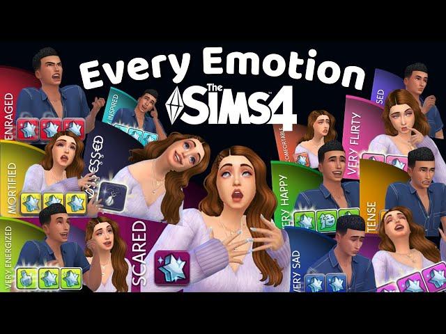 Every Emotion in the Sims 4