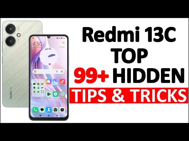 Redmi 13C 99+ Tips, Tricks & Hidden Features | Amazing Hacks - NO ONE SHOWS YOU [HINDI] 