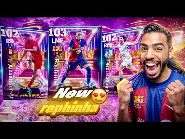 NEW RAPHINHA 103 SHOW-TIME + ALEXANDER ARNOLD PACK OPENING + GAMEPLAY  efootball 25 mobile