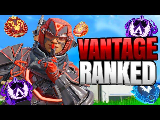 High Level Vantage Ranked Gameplay - Apex Legends (No Commentary)