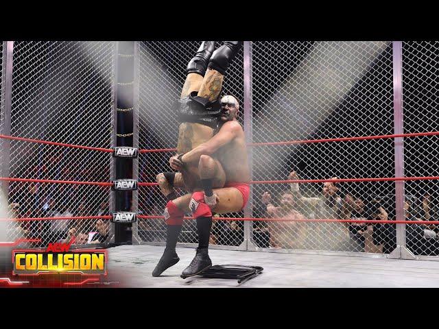 WHO ESCAPED THE CAGE? FTR & Daniel Garcia vs House of Black! | 1/27/24, AEW Collision