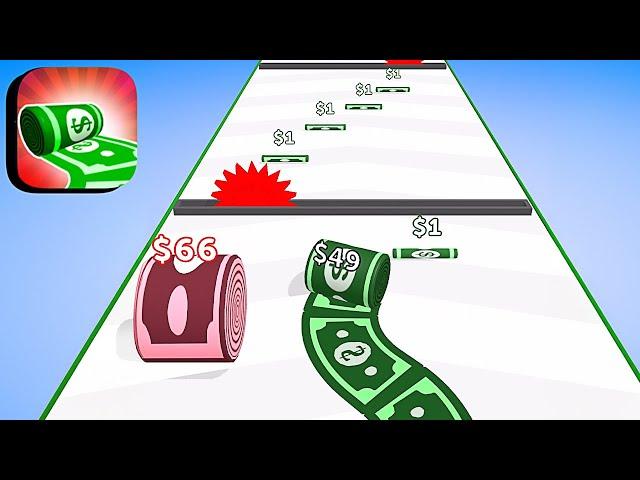 Money Roll UP - All Levels Gameplay Android,ios (Part 1)