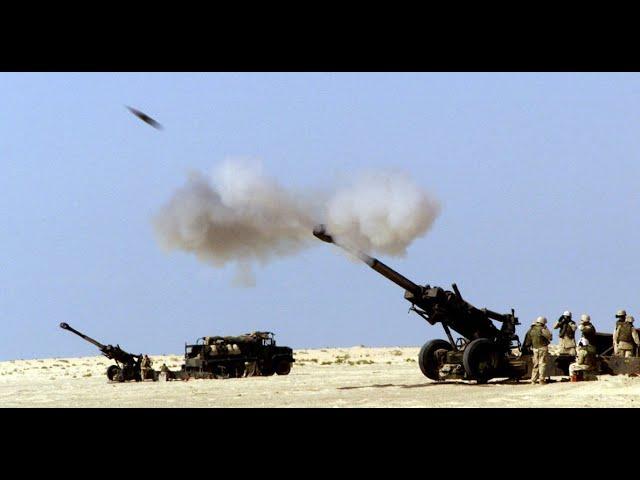 A Howitzer is a long ranged weapon between an artillery gun and a mortar