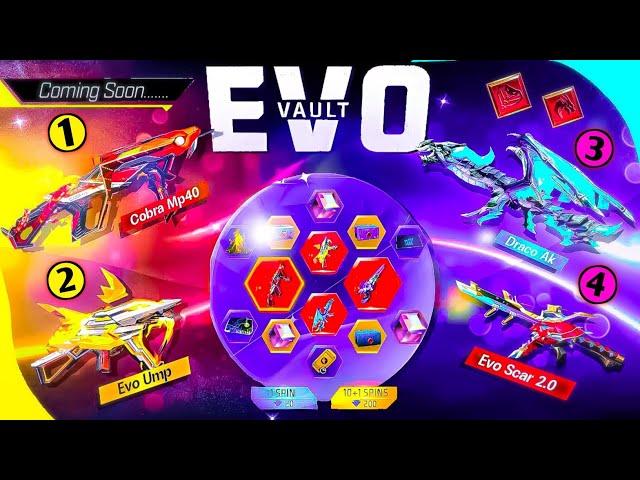 Next Evo Vault Event, Cobra Mp40 Return | Free Fire New Event| Ff New Event |New Event Free Fire