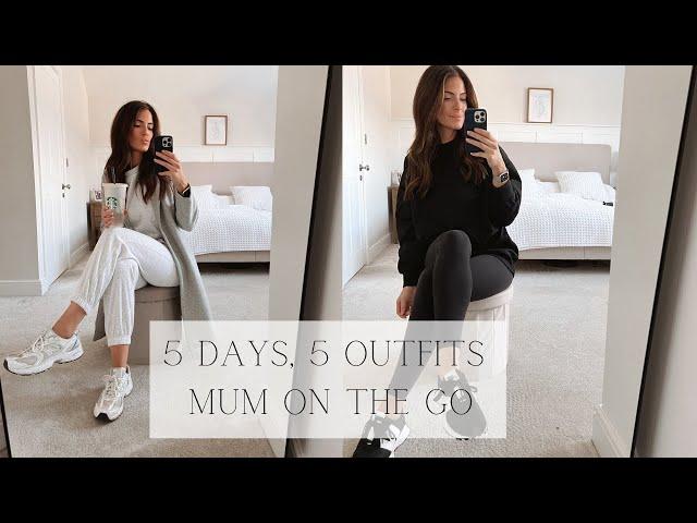 5 DAYS, 5 OUTFITS | MUM ON THE GO | OUTFIT INSPO