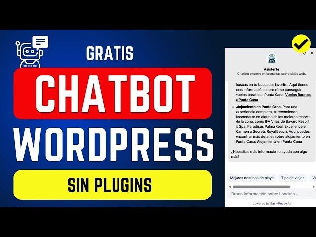 CHATBOT WORDPRESS GRATIS Crea tu Propio Chat Sin Plugins Para tu Blog ChatGPT