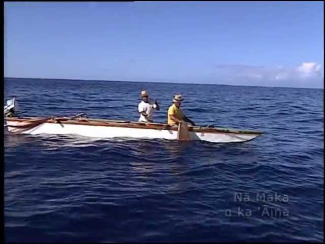 Hawaiian style 'opelu fishing - Hokai Ua Lawai'a Makapa'a