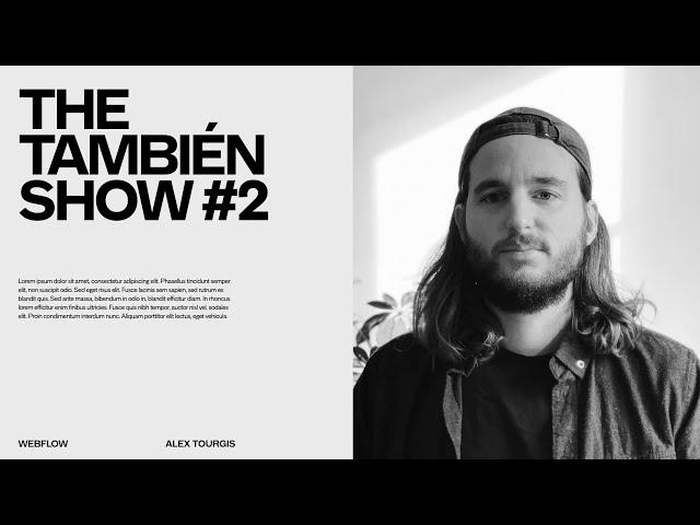 Tambien Show #2 - Advanced Scroll Animation on Webflow