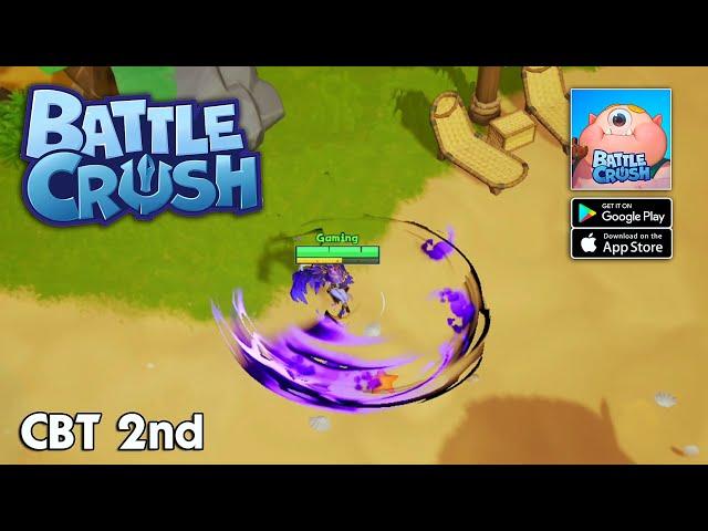 BATTLE CRUSH - 2nd Beta Test Gameplay (Android/iOS)