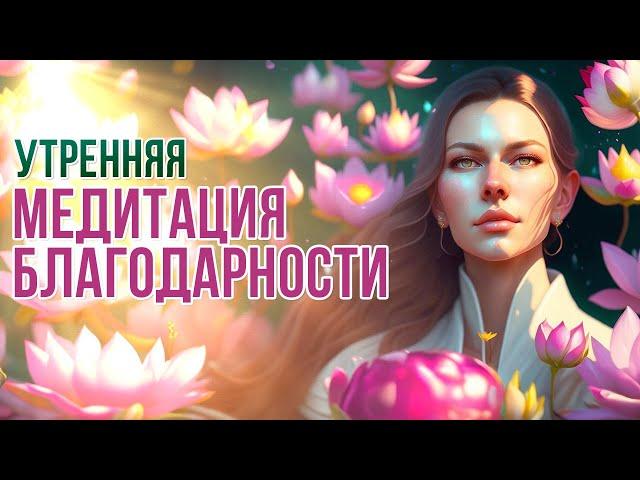 Утренняя медитация благодарности