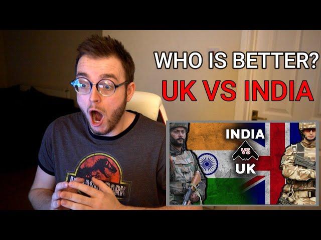BRITISH NERD REACTS TO UK Vs Indian Army Comparison