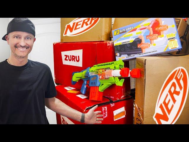 NERF Mystery Boxes - nOOb Unboxing!