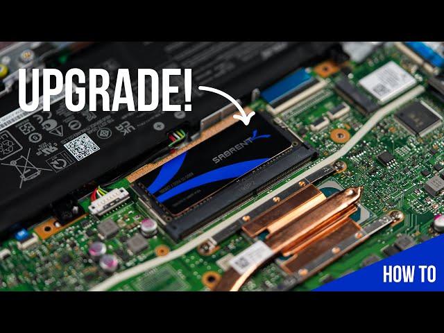 Upgrading RAM On Your Laptop | How To