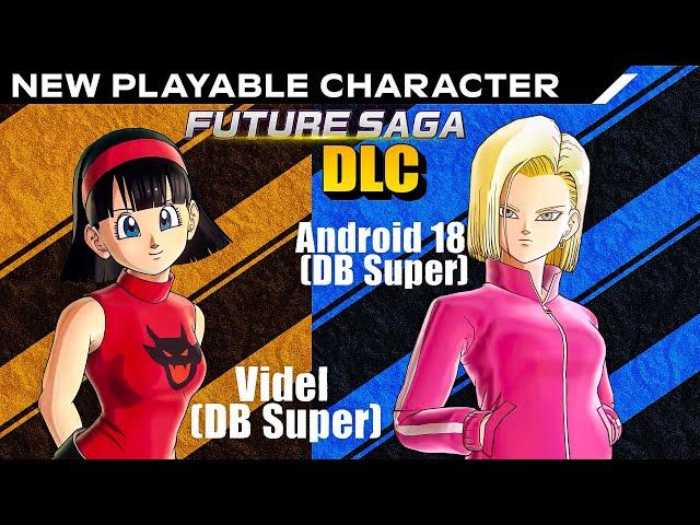 DBS Android 18 & DBS Videl Gameplay Reveal Dragon Ball Xenoverse 2 Future Saga DLC