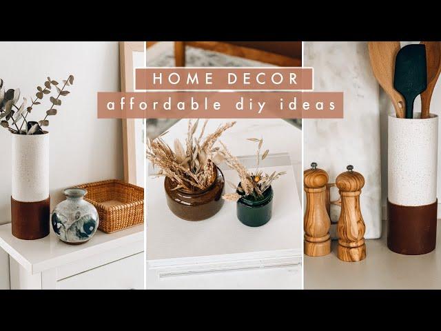 Turning Random Items In My House Into Decor!