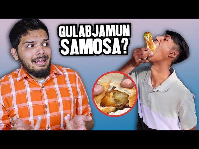 INDIAN STREET FOOD VLOGGERS CAN EAT ANYTHING | LAKSHAY CHAUDHARY