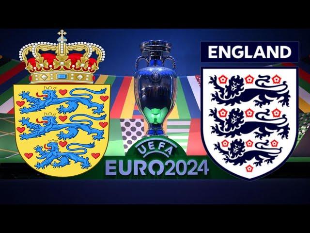 DANIMARCA Vs INGHILTERRA - DIRETTA  LIVE - EURO 2024 