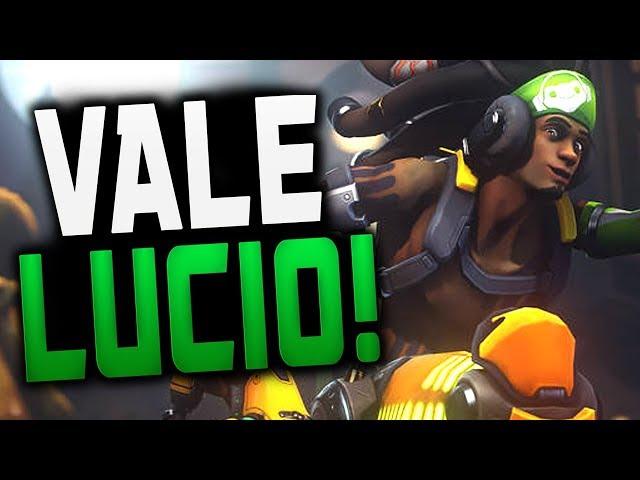 VALE AMAZING LUCIO GAMEPLAY?! [ OVERWATCH SEASON 18 TOP 500 ]