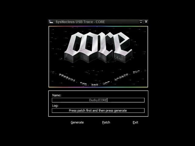SysNucleus USB Trace CORE keygen