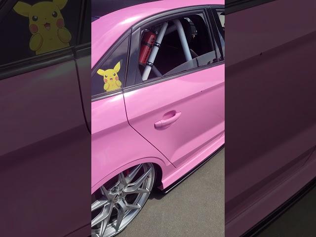 Audi pink это что за красота Ауди в розовом цвете на пневме. #ауди #audi #shorts