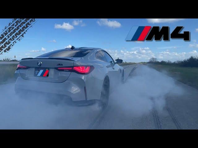 BMW M4 (G82) Burnouts, Donuts & Drifts! When the G82 M4 Needs New Tires...