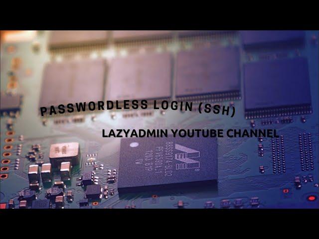 SSH Password less Login (Linux)