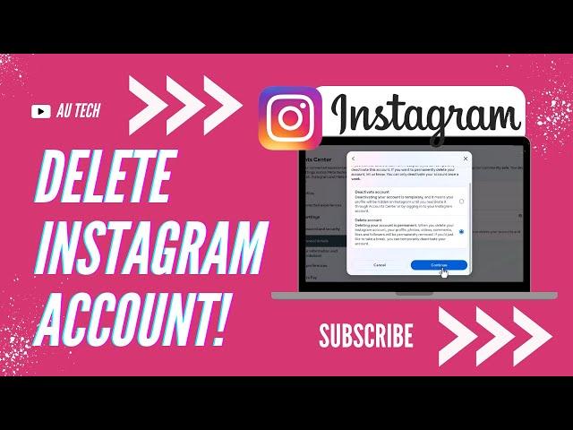 How to Delete Instagram Account! 2024