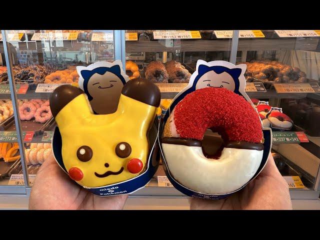 10 Japanese Pokémon Donuts | Mister Donut