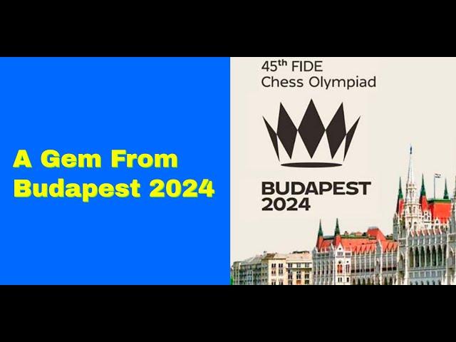 Breathtaking Budapest Olympiad 2024 Match: Gabor Papp Vs Wang Boris Chan