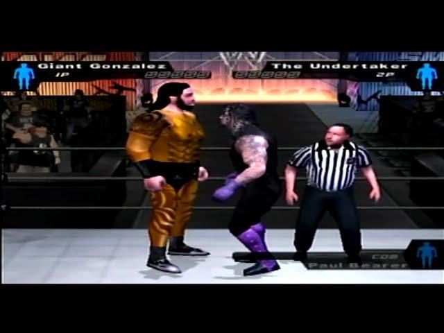 Giant Gonzalez Vs The undertaker With Paul Bearer || WWE SmackDown Here comes the Pain