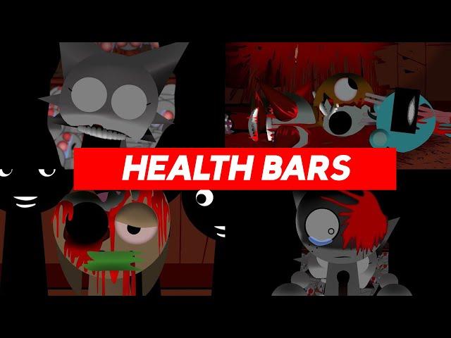 SPRUNKI HOUSE OF HORROR SEASON 2 WITH HEALTH BARS | Animation | Horror sprunki