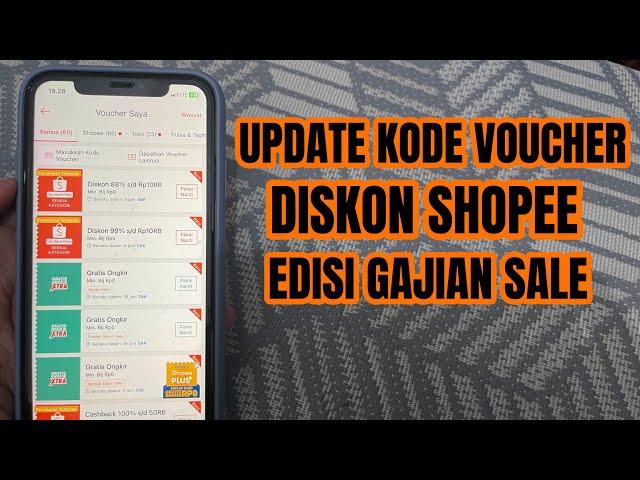 Update Kode Voucher Shopee Edisi Gajian Sale