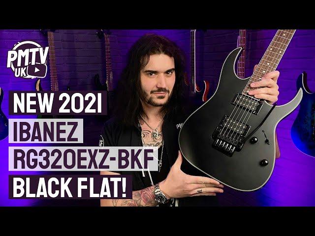 New For 2021 - Ibanez RG320EXZ-BKF - A Sleek, Stealthy, Shred Machine! - Review & Demo