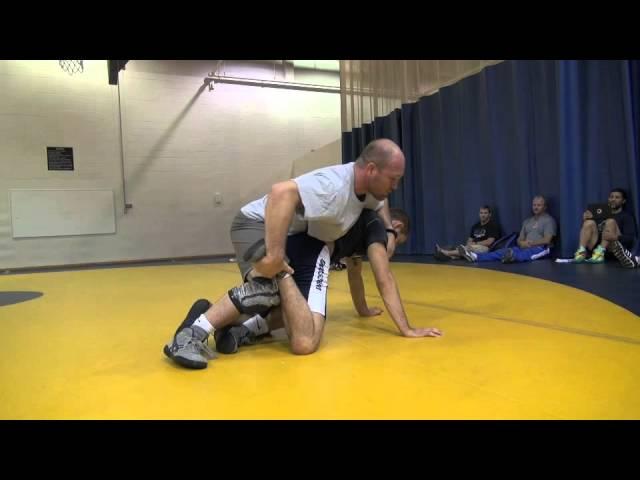 Basic Leg Position - Wrestling Top Work Technique