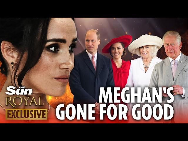 I know why bitter Meghan won't set foot in UK again - she wants nothing to do with the royals