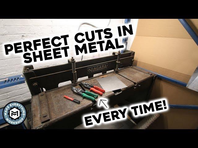 Perfect Sheet Metal Cuts, Every Time!