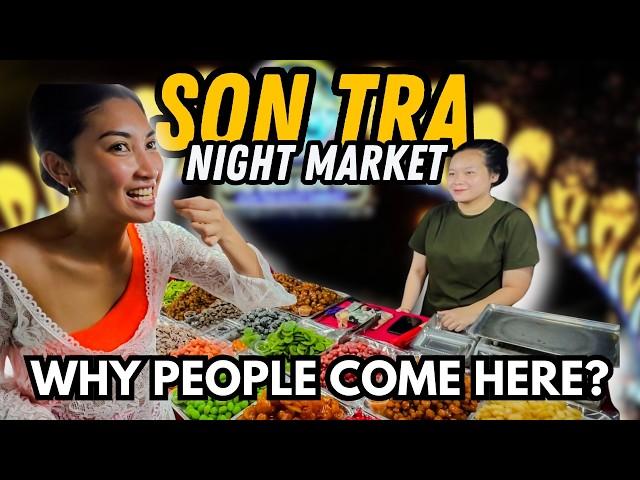 Inside DA NANG's most famous SON TRA NIGHT MARKET #vietnam