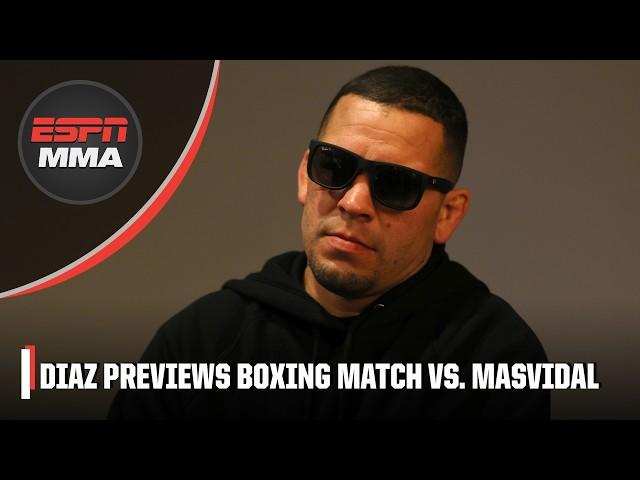 Nate Diaz previews boxing match vs. Jorge Masvidal, says 3rd McGregor fight will eventually happen