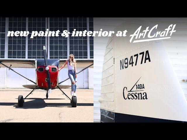 let's paint my airplane! 140A restoration part 2