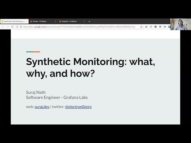 What is synthetic monitoring.